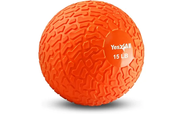 15-Pound Yes4All Slam Ball (Orange Beast)