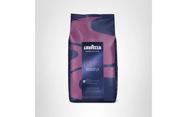 Lavazza Gran Riserva Whole Bean Coffee Blend, Dark Espresso Roast, 2.2LB Bag Authentic Italian