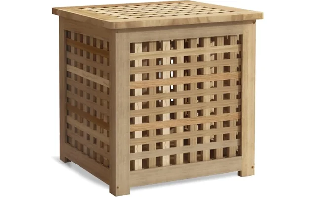 Bench with Storage, Acacia Laundry Hamper with Seat, Storage Benches with Seating for Entryway,...