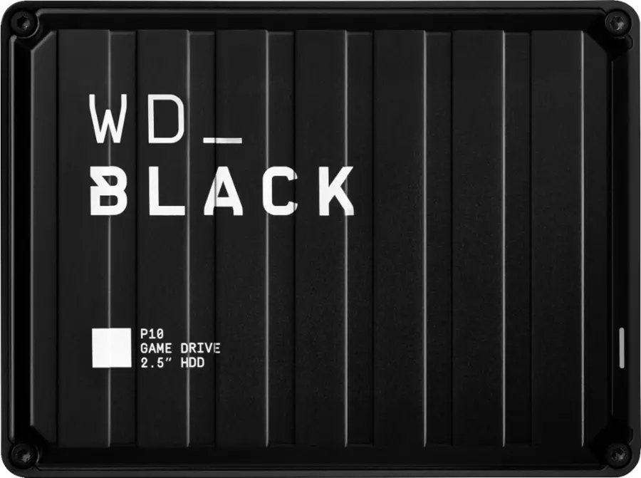 WD - P10 4TB External USB 3.2 Gen 1 Portable Hard Drive - Black