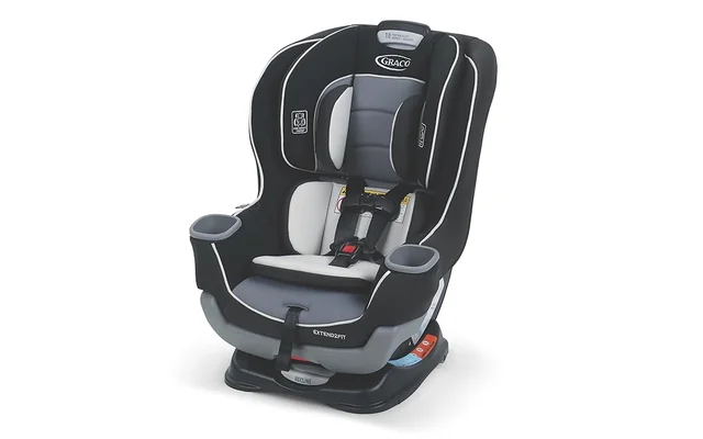 Graco Extend2Fit Convertible Baby Car Seat, Rear and Forward Facing, Adjustable Extension Panel for
