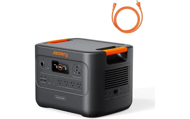 Jackery HomePower 3000 Portable Power Station, 3600W (Surge 7200W) Output, 3072Wh LFP Battery Solar...
