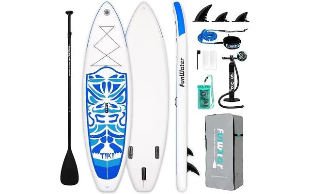 FunWater Inflatable Ultra-Light Stand Up Paddle Board for All Skill Levels with Premium SUP...