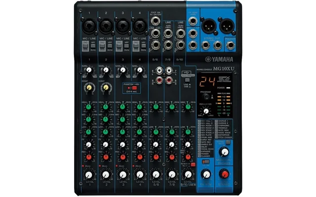 YAMAHA MG10XU 10-Input Stereo Mixer with Effects