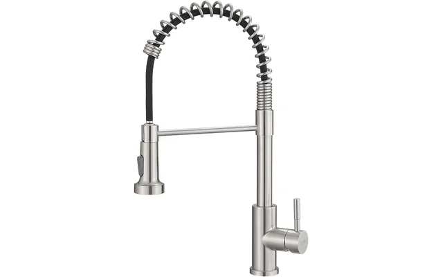 GIMILI Kitchen Faucet with Pull Down Sprayer Single Hole Stainless Steel Sink Faucet, Suitable for F