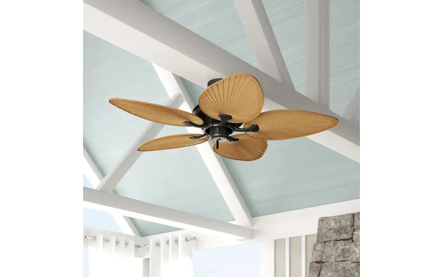 Honeywell 52" Palm Valley Tropical 5 Blade Ceiling Fan (Bronze, Expresso, and White)